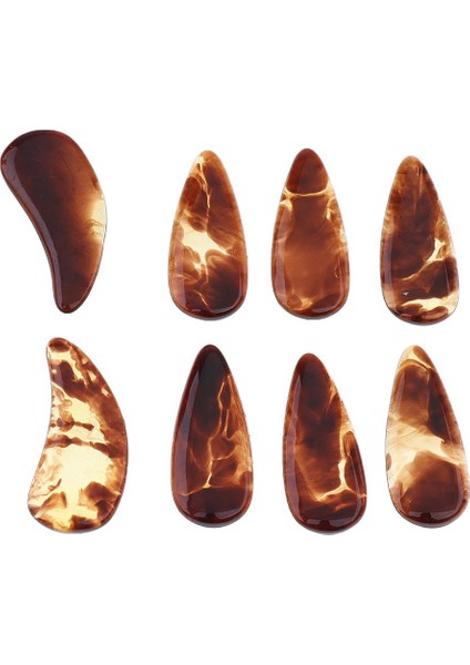 Cilalı Guzheng Çiviler Çocuklar Için Alıştırma Aksesuarı 8pcs Büyük (Yurt Dışından)