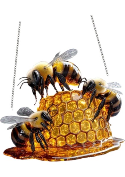 Akrilik Süs Hediyeler Bal Arısı Pencere Dolap Kapı Için Asılı Dekorasyon (Yurt Dışından) modelleri
