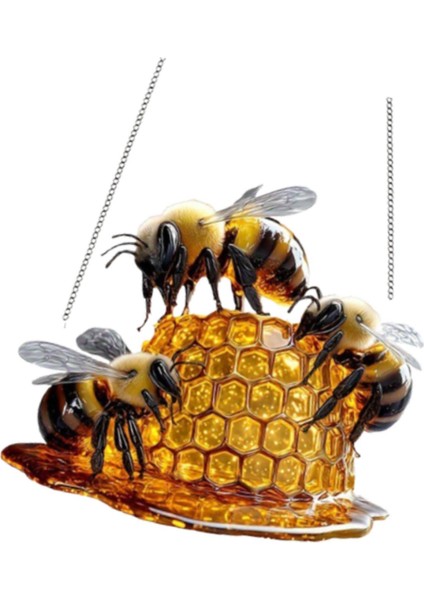 Akrilik Süs Hediyeler Bal Arısı Pencere Dolap Kapı Için Asılı Dekorasyon (Yurt Dışından) fırsatları