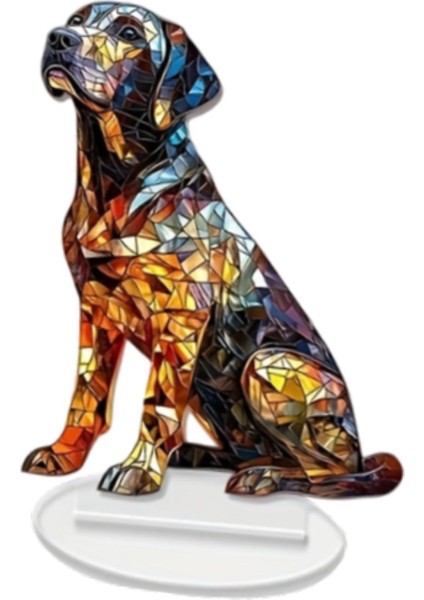Akrilik Labrador Köpek Dekoru Ev Tatili Için Çekici Hayvan Dekorasyonu (Yurt Dışından) fiyatları