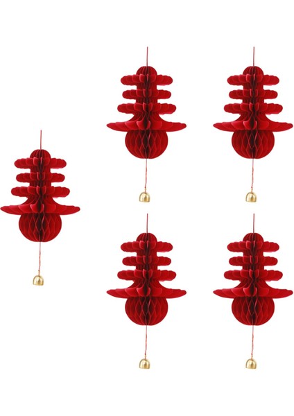 Doğum Günü Bahar Şenliği Yıldönümü Için 5x Kırmızı Fener Hediye Parti Malzemeleri (Yurt Dışından) modelleri