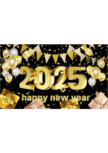 2025 Yıl 70,87 ,28 Inç Büyük Yı Banner D (Yurt Dışından)