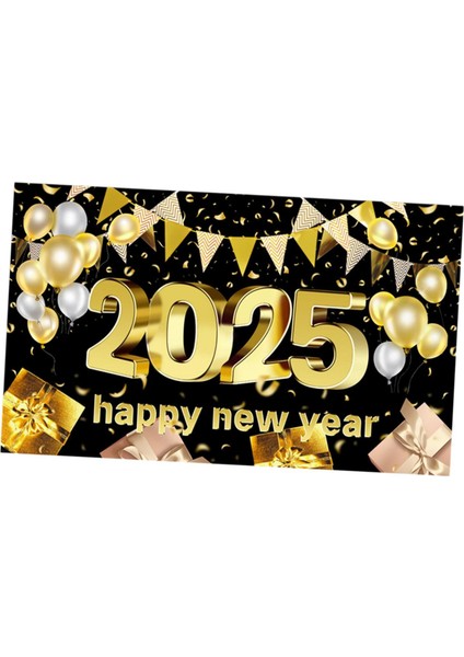 2025 Yıl 70,87 ,28 Inç Büyük Yı Banner D (Yurt Dışından)