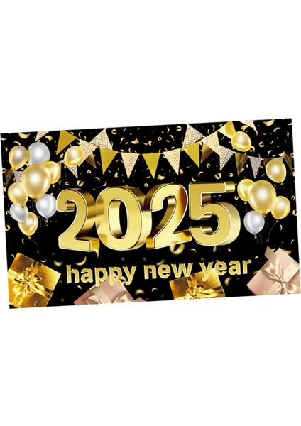 2025 Yıl 70,87 ,28 Inç Büyük Yı Banner D (Yurt Dışından)