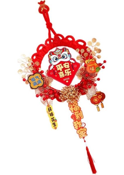 Çin Yılı Dekorasyon Şği Asılı Süsleme Çelenk Kolye (Yurt Dışından)