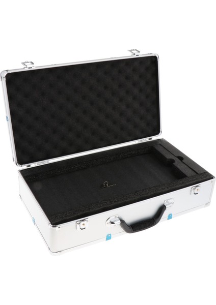 Sünger Internet Profesyonel Mikrofonlu Kılıf Araç Kutusu Mikrofon Kılıfı Sert 51X27X14CM Argent (Yurt Dışından)