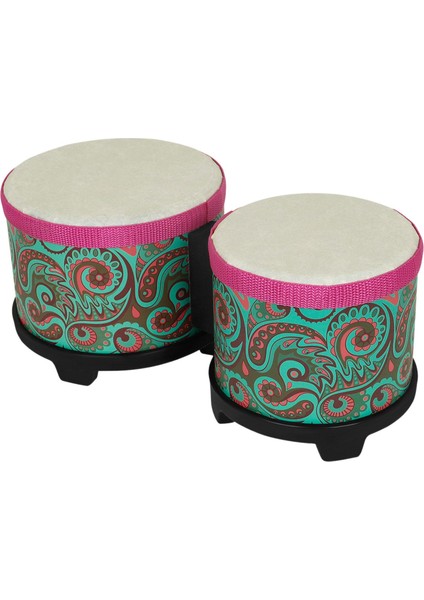 5" ve 6" Bongo Davul Baş Çocuklar Için Vurmalı Çalgı Bongoları Mavi (Yurt Dışından)