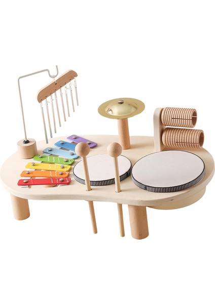 Çocuk Davul Vurmalı Anaokulu Ahşap (Yurt Dışından) indirimleri