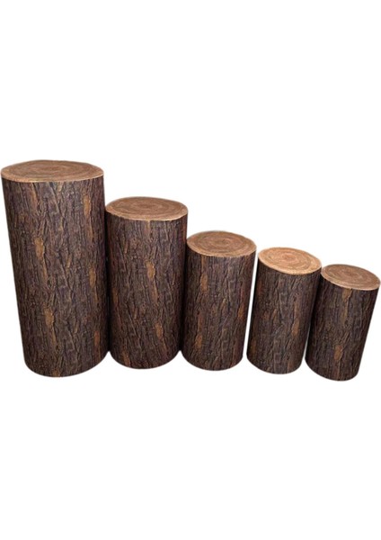 5 Silindir I Silindir I Dekoratif Ahşıl (Yurt Dışından) fırsatları