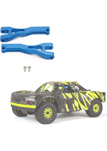 2 Adet Metal Ön Üst Süspansiyon Kolu Salıncak Kolları Arrma Mojave 1/7 6s 4WD Rc Kamyon Araba Yükseltme Parçaları,1 (Yurt Dışından) fırsatları