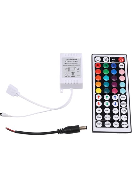 5050 3528 Rgb Smd LED Şerit Işık Için Alıcılı 44 Tuşlu Kablosuz Ir Uzaktan Kumanda (Yurt Dışından)