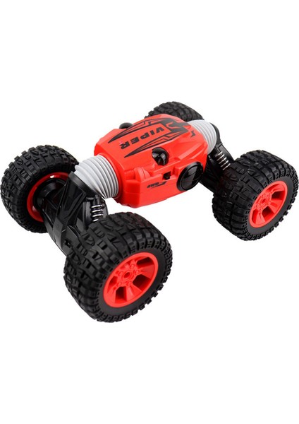 Rc Araba 1:16 Ölçekli Çift Taraflı 2.4ghz Tek Anahtar Dönüşümü Her Arazi Arazi Aracı Tırmanma Kamyonu Uzaktan Kumandalı Araba, Kırmızı (Yurt Dışından)