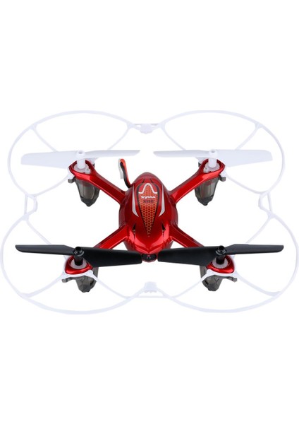 X11C Rc Quadcopter Kamera ve LED Işıklarla - Kırmızı (Yurt Dışından)