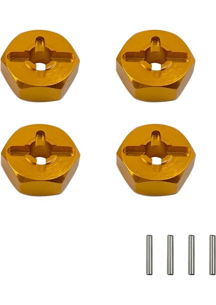 A959 A959-B A969 K929 1/18 Rc Araba Yükseltme Aksesuarları 7mm Ila 12MM Metal Kombinatör Tekerlek Göbeği Altıgen Adaptörü, (Yurt Dışından)
