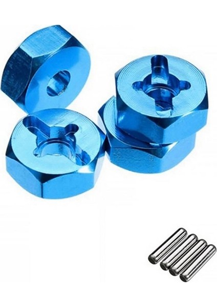 A959 A959-B A969 K929 1/18 Rc Araba Yükseltme Aksesuarları 7mm Ila 12MM Metal Kombinatör Tekerlek Göbeği Altıgen Adaptörü, (Yurt Dışından)