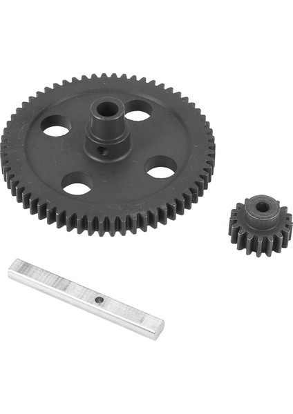 12428 12423 1/12 Rc Araba Paletli Kısa Mesafe Kamyon Yükseltme Parçaları Için Mahmuz Ana Dişli 62T Redüksiyon 0015 (Yurt Dışından)