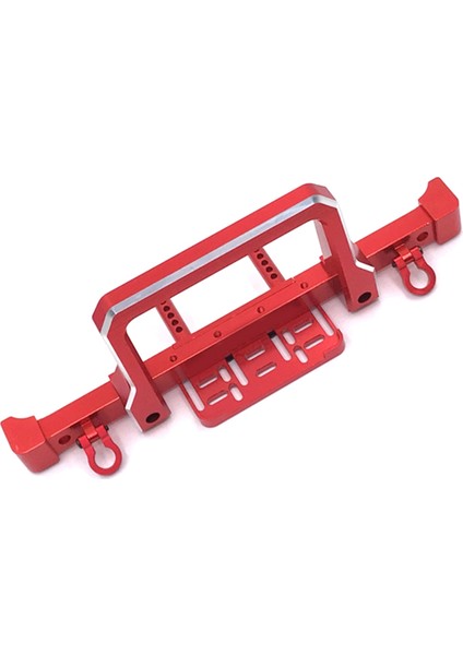 1/10 Rc Paletli Araba Için Metal Ön Arka Tampon MN999 MN222 Trx4 SCX10 90046 90047 Yükseltme Parçaları Kırmızı (Yurt Dışından) fiyatları