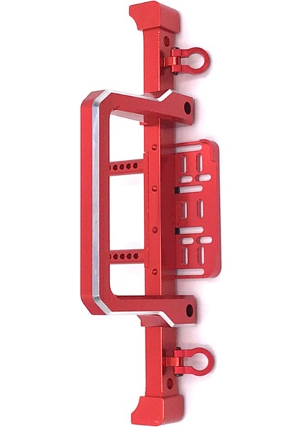 1/10 Rc Paletli Araba Için Metal Ön Arka Tampon MN999 MN222 Trx4 SCX10 90046 90047 Yükseltme Parçaları Kırmızı (Yurt Dışından) fırsatları