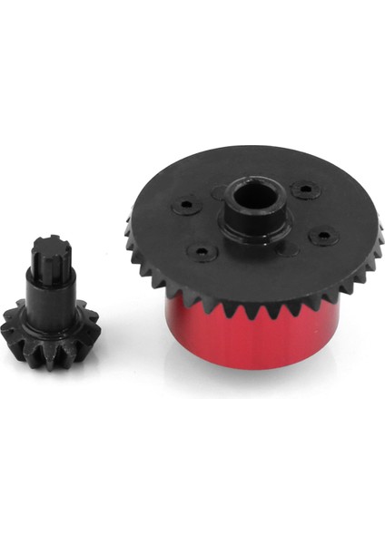 1/10 Arrma Senton Kraton Vorteks Outcast Big Rock, Kırmızı Için Metal Çelik Konik Dişli Diferansiyel Kutusu (Yurt Dışından)