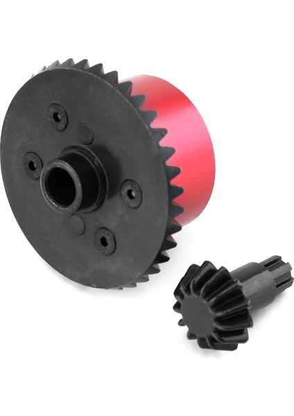 1/10 Arrma Senton Kraton Vorteks Outcast Big Rock, Kırmızı Için Metal Çelik Konik Dişli Diferansiyel Kutusu (Yurt Dışından)