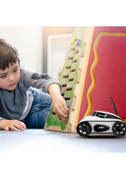 Fpv Wıfı Rc Araba Gerçek Zamanlı Kaliteli Mini Kamera Video Uzaktan Kumandalı Robot Tank Akıllı App Kablosuz Oyuncak Çocuklar Için (Yurt Dışından)