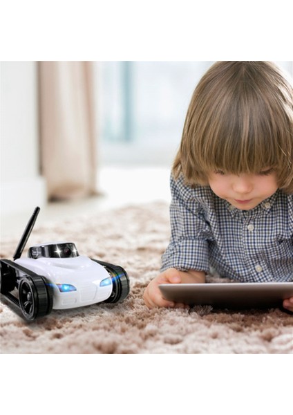Fpv Wıfı Rc Araba Gerçek Zamanlı Kaliteli Mini Kamera Video Uzaktan Kumandalı Robot Tank Akıllı App Kablosuz Oyuncak Çocuklar Için (Yurt Dışından)