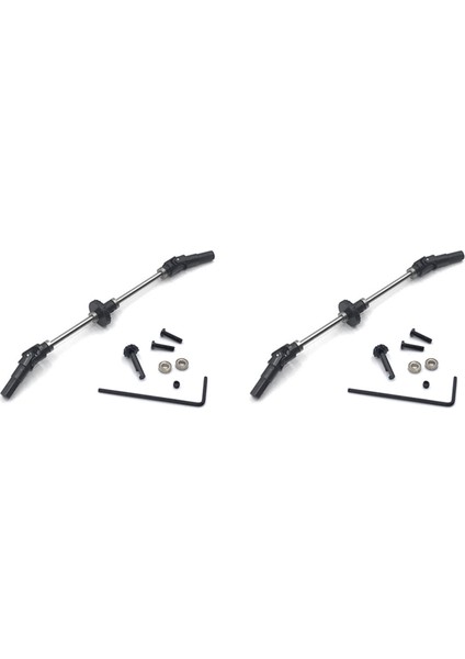 2x Metal Ön Aks Çelik Dişli Köprü Kiti Mn D90 Mn-90 MN96 MN98 MN99S MN45 1/12 Rc Araba Yükseltme Parçaları Aksesuarları (Yurt Dışından)