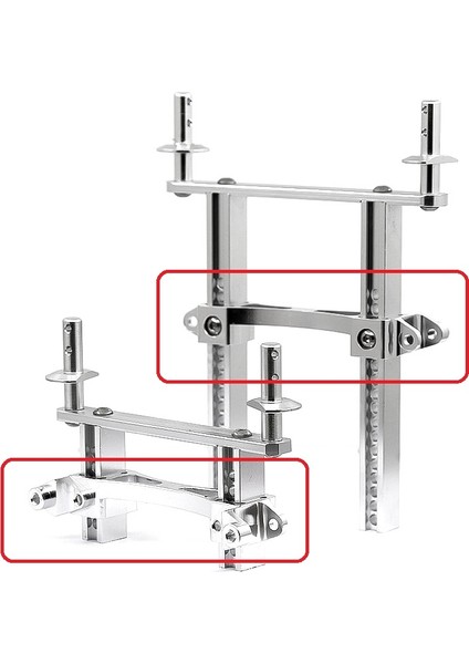Ön Arka Metal Rc Araba Kabuk Sütun Sabitleme Braketi Gövde Direği Montajı Trx4 Trx4 Tırmanma Yükseltme Parçaları, B (Yurt Dışından) modelleri