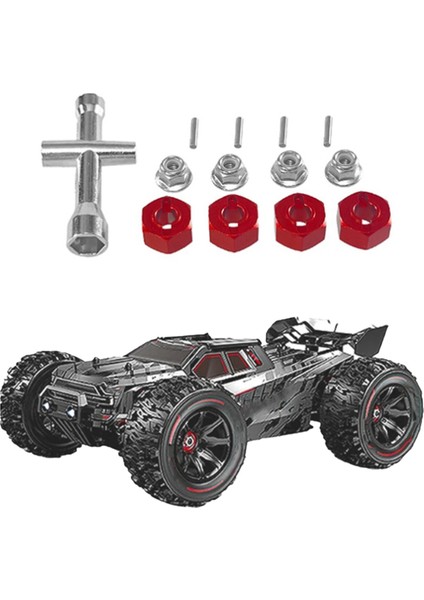 1/14 14210 1/16 Rc Araba Somunları Yedek Parçaları Için Metal Altıgen Anahtar Seti (Yurt Dışından)