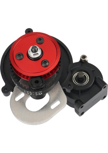 Eksenel SCX10 Iı 90046 90047 1/10 Rc Paletli Araba Için 3.2mm Motor Dişlili Kayış Tahrikli Şanzıman Kutusu (Yurt Dışından)