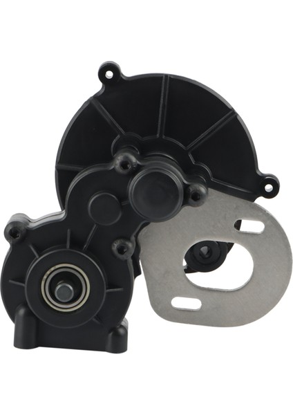 Eksenel SCX10 Iı 90046 90047 1/10 Rc Paletli Araba Için 3.2mm Motor Dişlili Kayış Tahrikli Şanzıman Kutusu (Yurt Dışından)