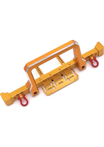 1/10 Rc Paletli Araba Için Metal Ön Arka Tampon MN999 MN222 Trx4 SCX10 90046 90047 Yükseltme Parçaları Altın (Yurt Dışından)