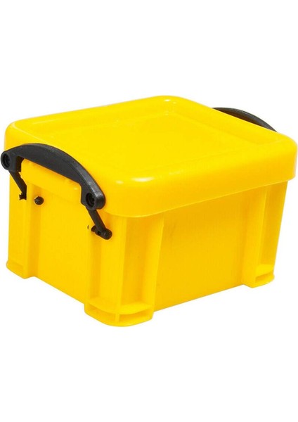 1 Adet Rc Araba Plastik Ölçek Saklama Kutusu Aracı 1/10 Tırmanıcı Için -4 Trx4 Eksenel SCX10 90046 CC01 D90 D110 Sarı (Yurt Dışından)