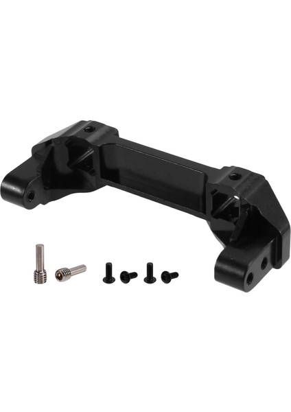 Alüminyum Alaşım -4 Ön Taban Tampon Kirişi 1/10 Rc Crawler Trx4 Araba Yükseltme Parçaları Siyah (Yurt Dışından)