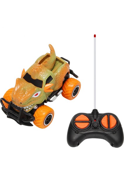 Dinozor Oyuncakları Araba Rc 3-7 Yaş Arası, 4 Kanallı Uzaktan Kumandalı Çocuklar, 1/43 Ölçekli Doğum Günü Hediyeleri B (Yurt Dışından)