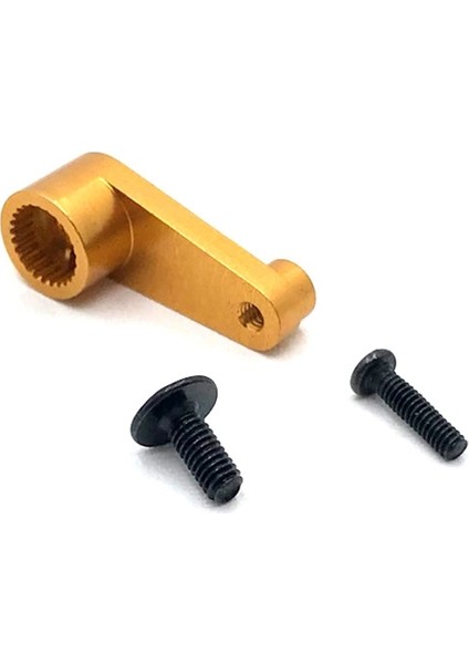 Metal 144001-1263 25T Servo Kol Korna Yükseltme Parçaları 144001 1/14 Rc Araba Yedek Parçaları, Sarı (Yurt Dışından)