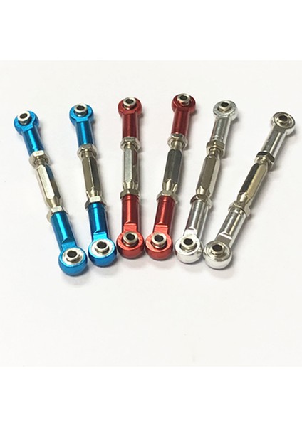 Slash Alüminyum Direksiyon Gergi Çubuğu Ayak Bağlantısı Kamber Bağlantısı 85MM-97MM M3 Monteli Çubuk Uçları Içi Boş Bilyeler Sol Sağ, Mavi (Yurt Dışından)