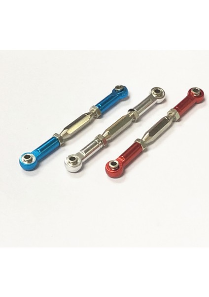 Slash Alüminyum Direksiyon Gergi Çubuğu Ayak Bağlantısı Kamber Bağlantısı 85MM-97MM M3 Monteli Çubuk Uçları Içi Boş Bilyeler Sol Sağ, Mavi (Yurt Dışından)