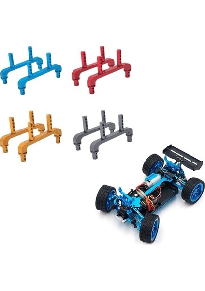 Metal Rc Araba Gövde Direği Bağlantıları Kabuk Kolonu A949 A959 A969 A979 K929 A959-B 1/18 Yükseltme Parçaları, Kırmızı (Yurt Dışından)