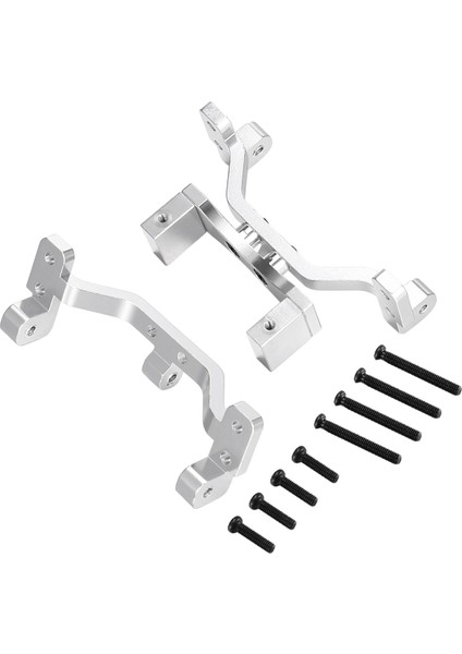 Metal Çekme Çubuk Baz Koltuk Aks Yukarı Wpl C14 C24 C14K C24K 1/16 Rc Araba Kamyonu Yükseltme Parçaları, Gümüş (Yurt Dışından)