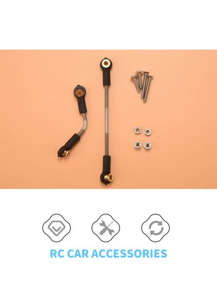 B14 B24 B16 B36 C14 C24 C44 1/16 Rc Araba Aksesuarları Için 2 Set Direksiyon Çekme Çubuğu Servo Yükseltme Parçaları (Yurt Dışından)