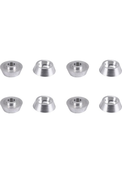 8 Adet Metal Bağlantı Çubuğu Vida Conta Shim Rondela Desteği C14 C24 C34 C44 Mn D90 D91 D99S Rc Araba, Gümüş (Yurt Dışından)