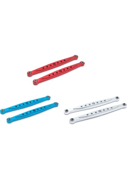 2 Adet Metal Arka Köprü Bağlantı Çekme Çubuğu K949 10428 10428-A/ Rc Araba Yükseltme Parçaları Aksesuarları, Gümüş (Yurt Dışından) indirimleri