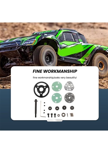 Metal 0.8m 48P Mahmuz Dişlisi ve -Dişli Setleri /slash 2WD 1/10 Rc Araba Model Parçaları 83T (Yurt Dışından)