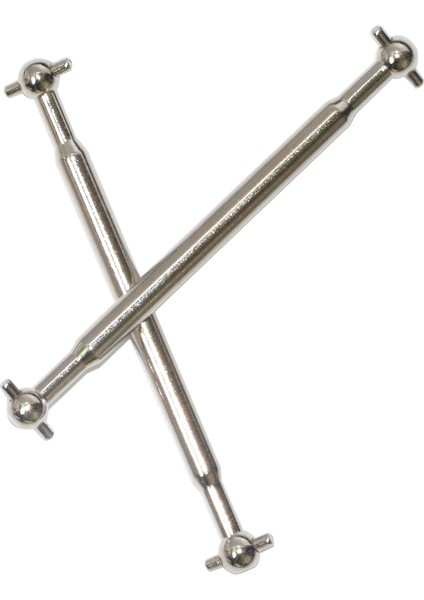 2 Adet Metal Arka Köpek Kemiği Tahrik Mili 55-WJ02 9155 9156 Xinlehong 1/12 Rc Araba Yedek Parçaları (Yurt Dışından)