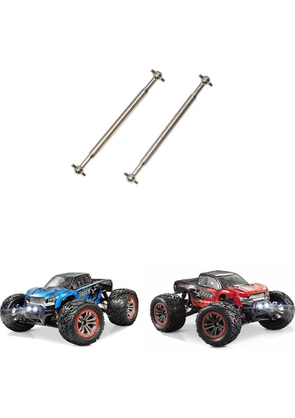 2 Adet Metal Arka Köpek Kemiği Tahrik Mili 55-WJ02 9155 9156 Xinlehong 1/12 Rc Araba Yedek Parçaları (Yurt Dışından)
