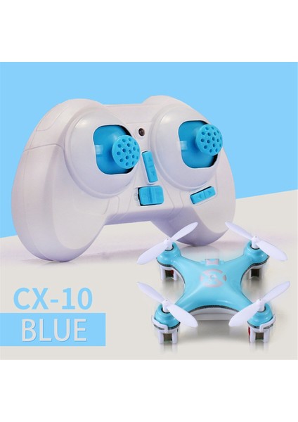 Rc Quadcopter CX10 Mini Uzaktan Kumandalı Drone 2.4g 4ch Ledhelikopter Elektrikli Uçak -C (Yurt Dışından)