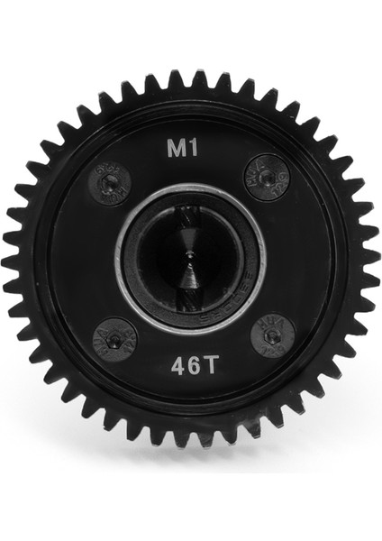 Rc Araba 46T Merkez Düz Şaft Mahmuz Dişlisi Monte Edilmiş Merkez 1/8 4WD Sledg Aksesuarları Siyah (Yurt Dışından) fiyatları