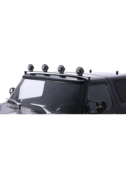 LED Işık Şeridi Gövde Kabuğu Tavan Lambası 1/10 Rc Paletli Araba Trx4 Eksenel SCX10 Redcat Yükseltme Parçaları (Yurt Dışından)