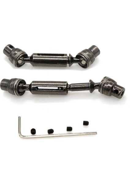 2 Adet Metal Tahrik Mili Cvd D12 C14 C24 B14 B36 B24 Mn D90 MN99S Mn-90 Rc Araba Yükseltme Parçaları Aksesuarları (Yurt Dışından)